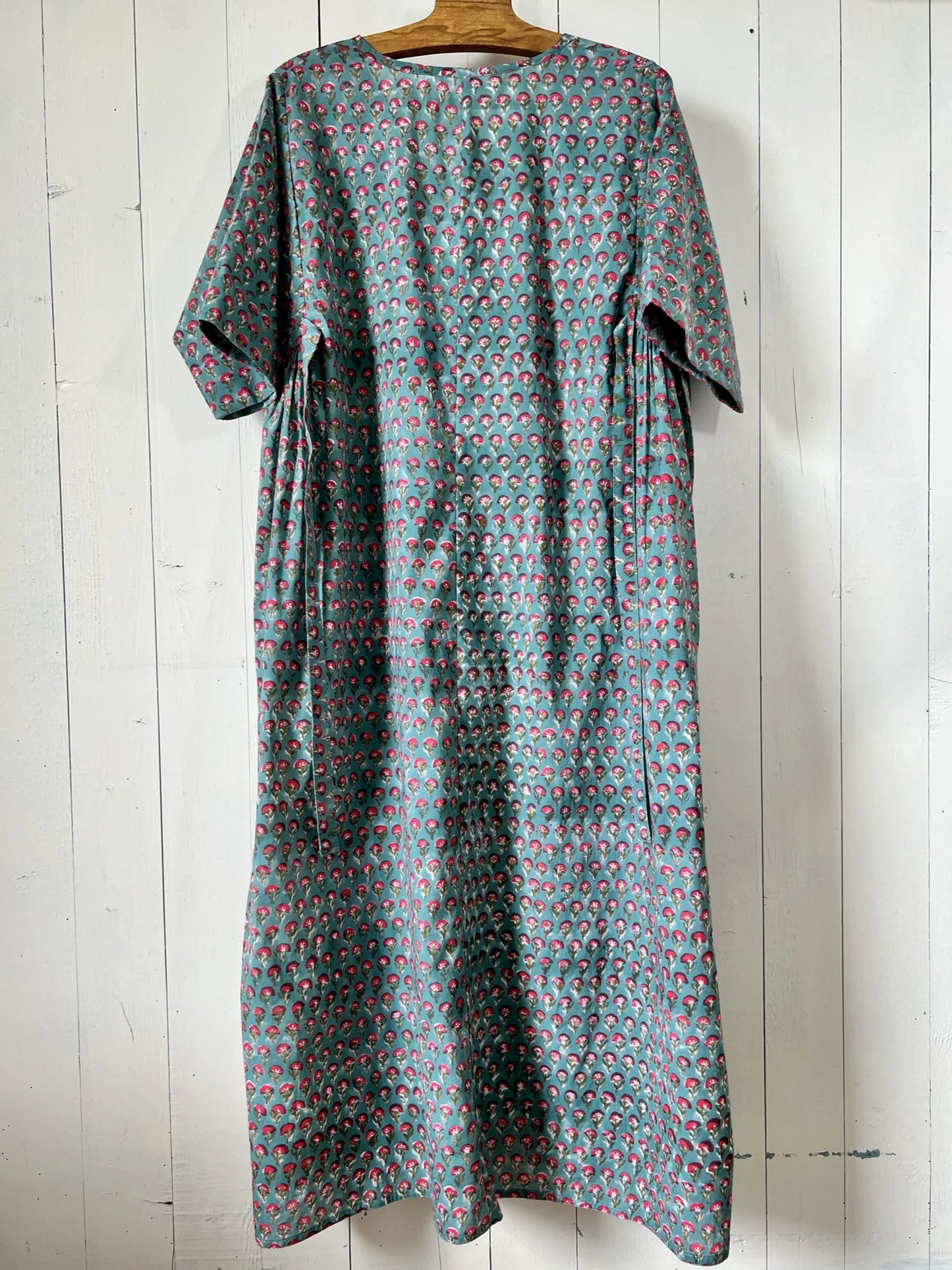 ojigi robe longue Joséphine bleu rouge vert