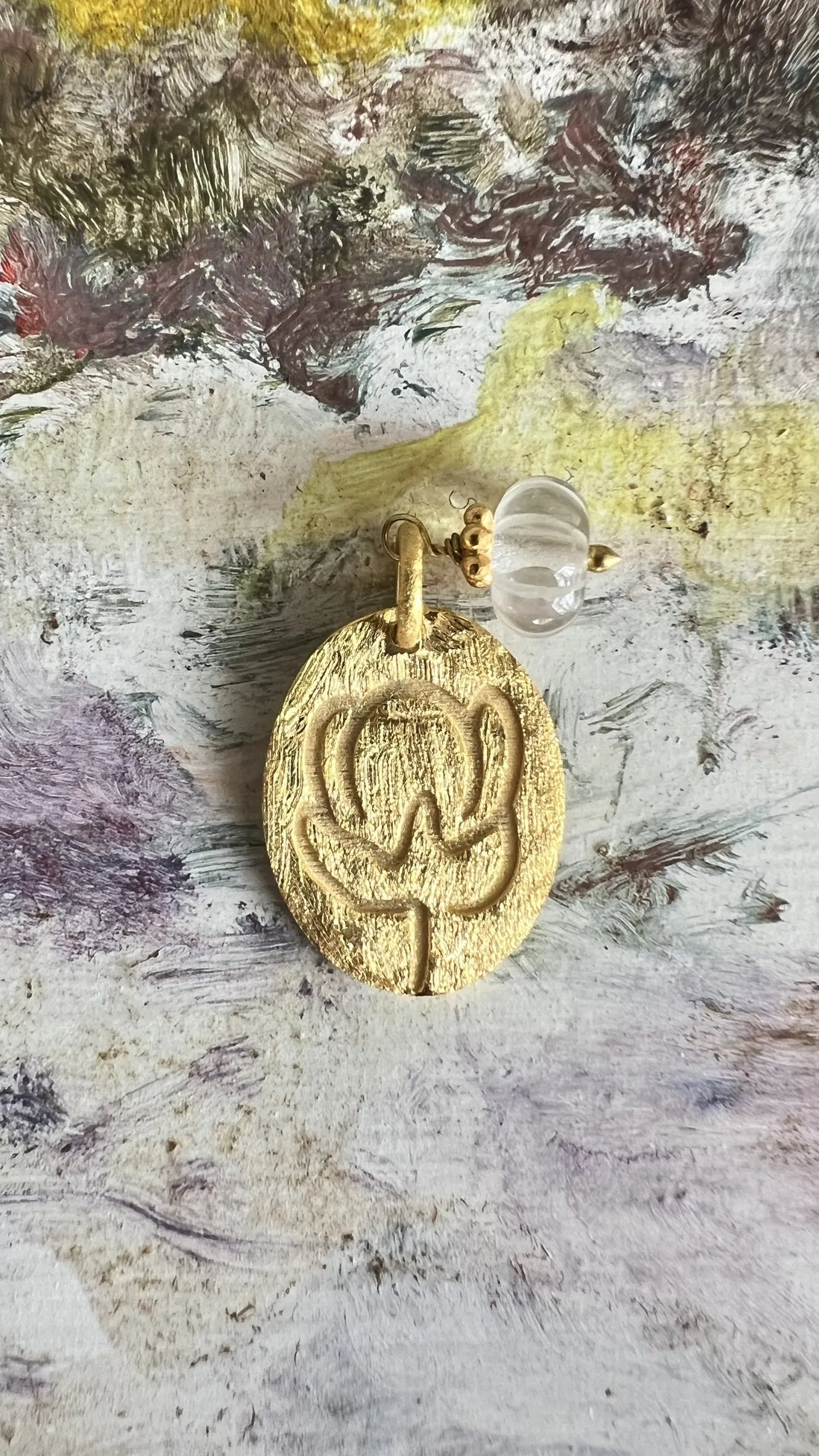 Médaille OJIGI & breloque Baie