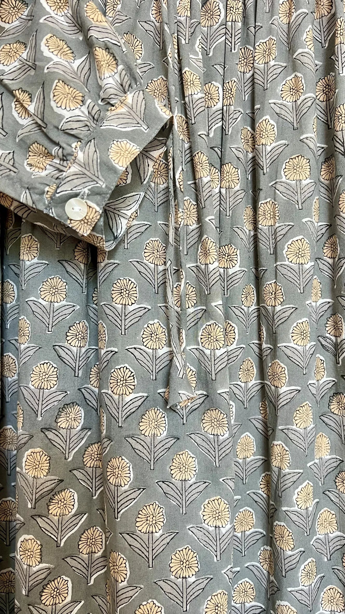ojigi robe Eugénie sable gris