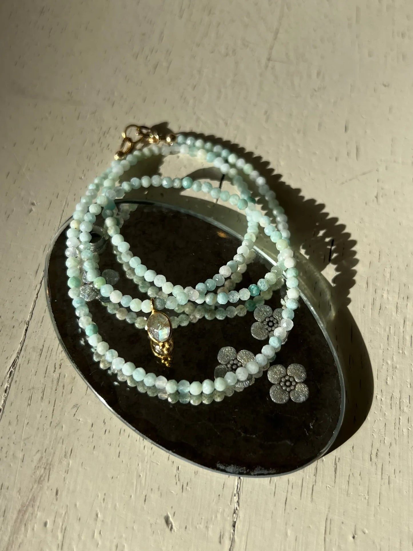 ojigi collier pondi amazonite
