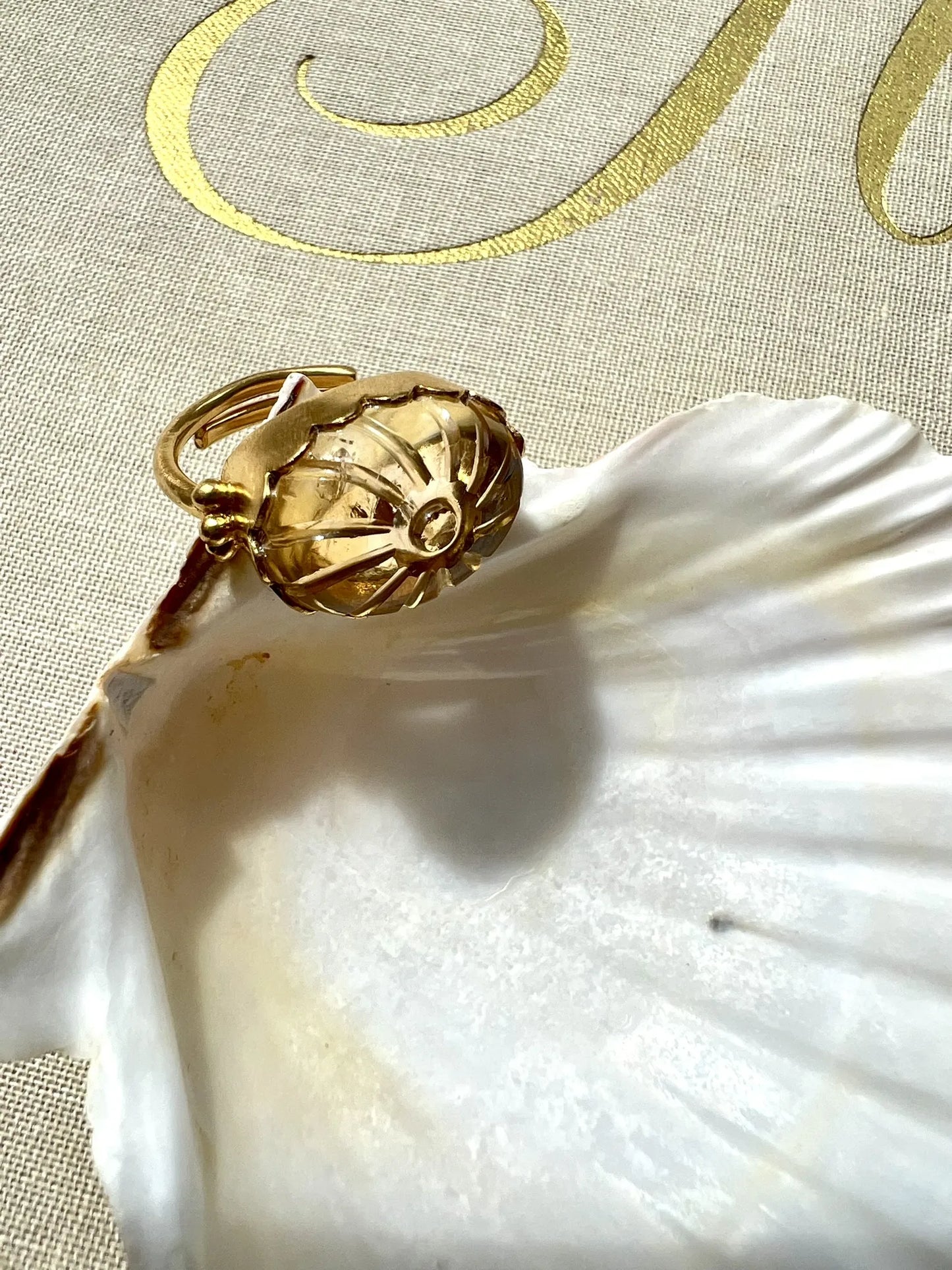 ojigi bague jaya citrine