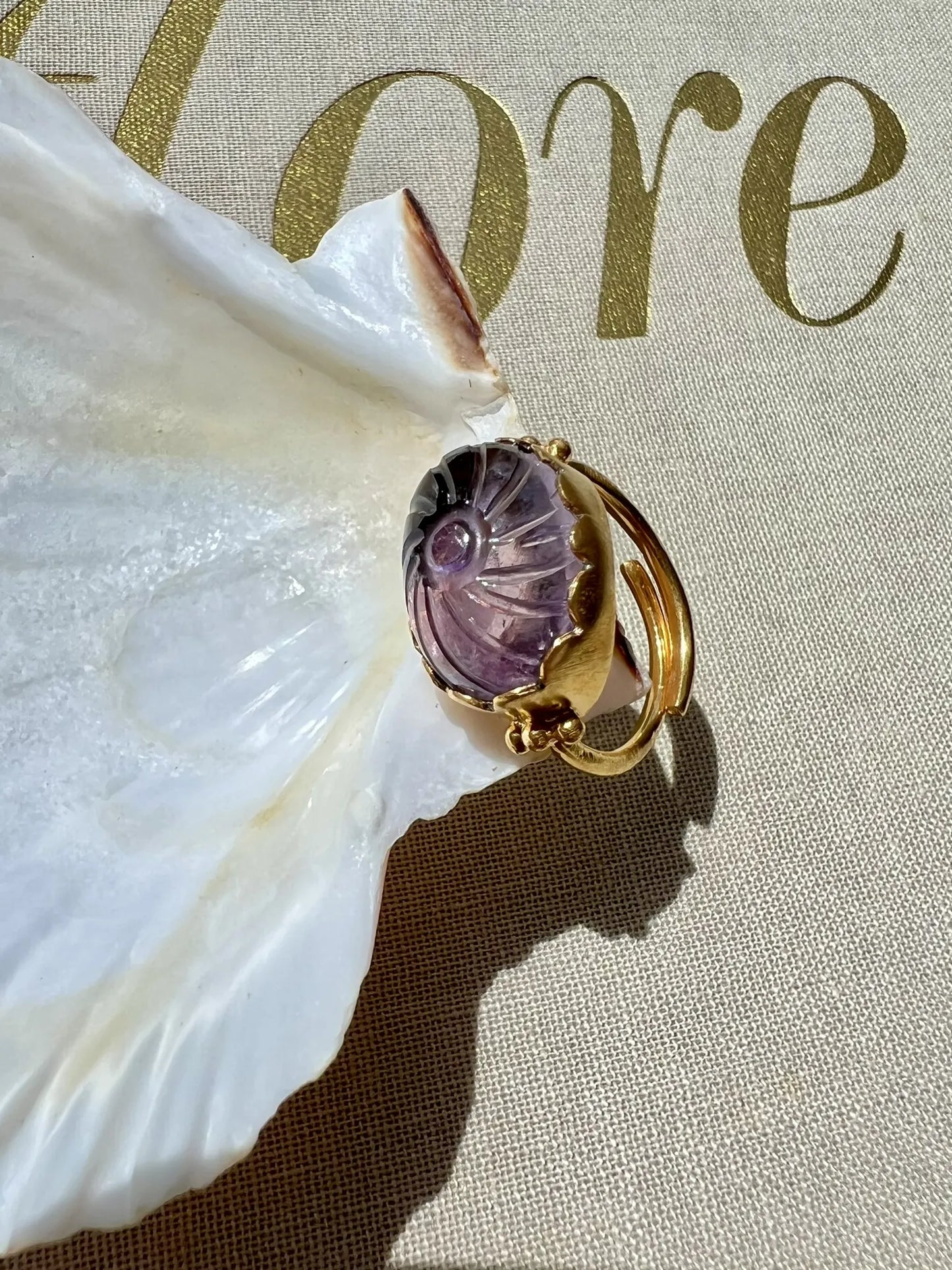 ojigi bague jaya améthyste