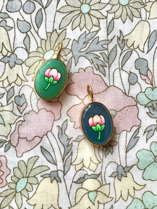 Pendentif OJIGI - miniature flower bud
