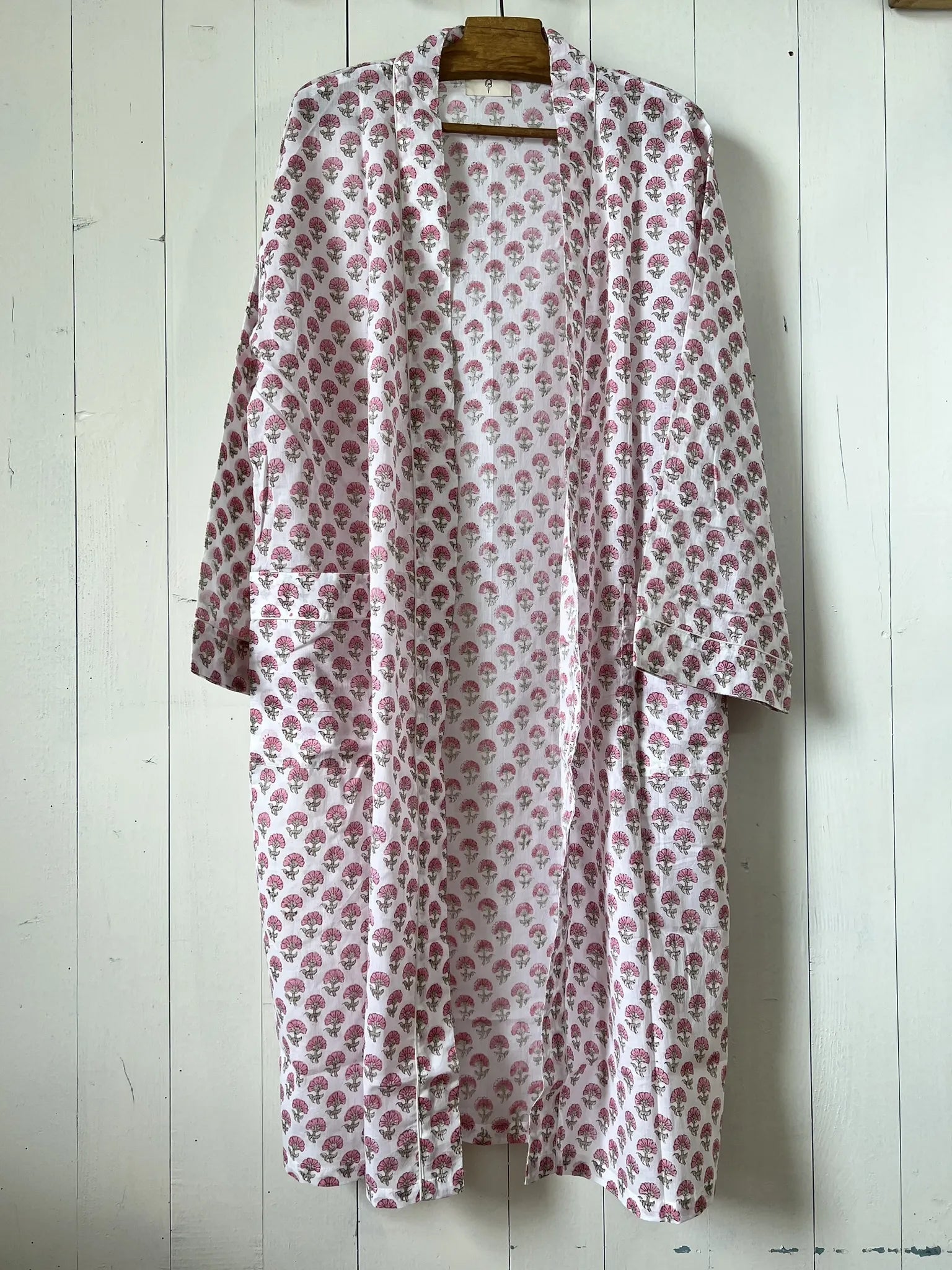 ojigi kimono goa bleuet rose et vert