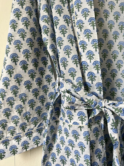 ojigo kimono goa bleu et vert