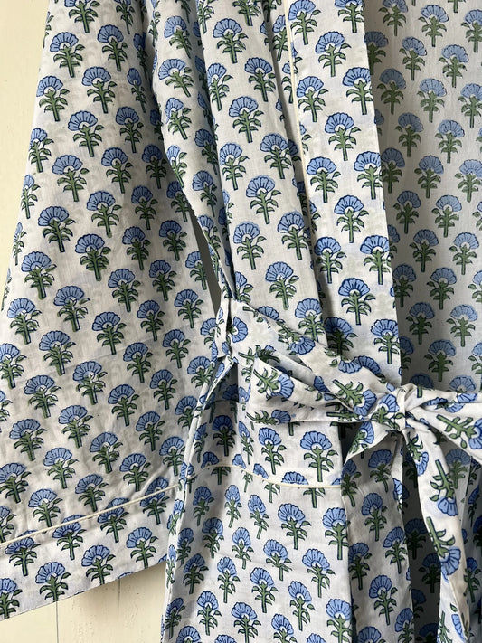 ojigo kimono goa bleu et vert