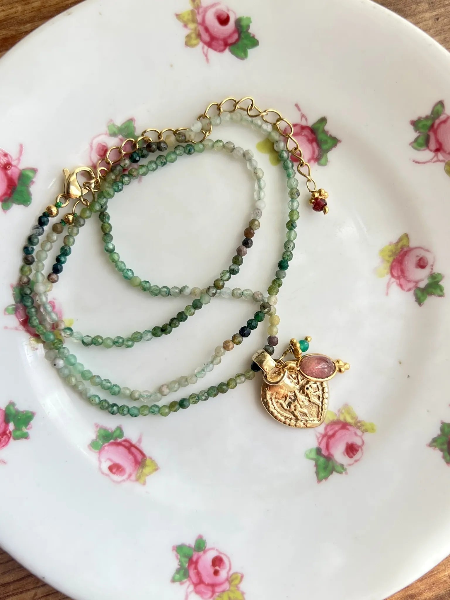 ojigi collier agathe et amulette