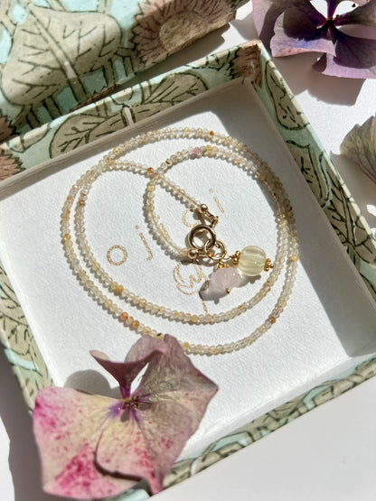 ojigi collier diwali citrine