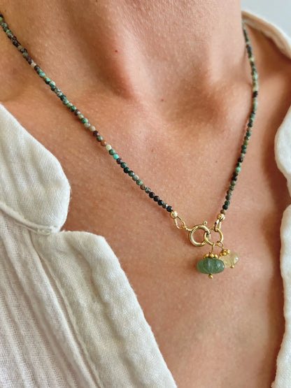 ojigi collier diwali turquoise