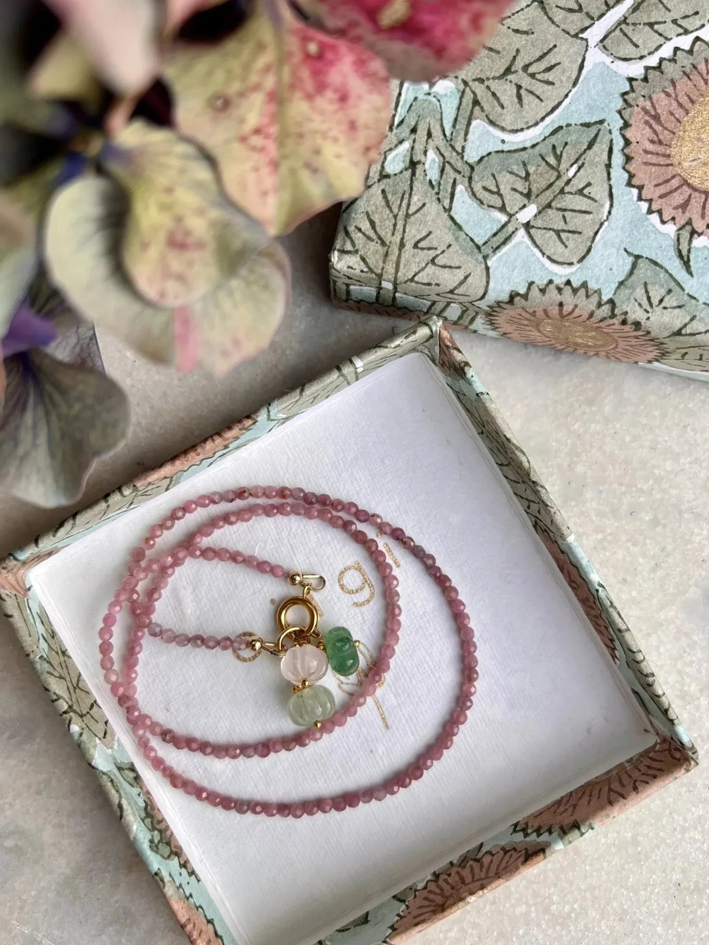 ojigi collier Diwali tourmaline