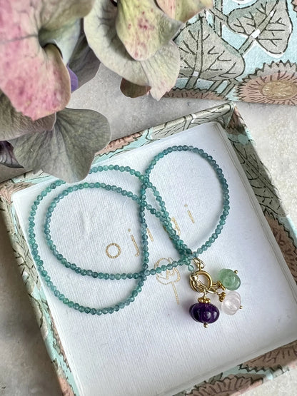 ojigi collier Diwali aventurine