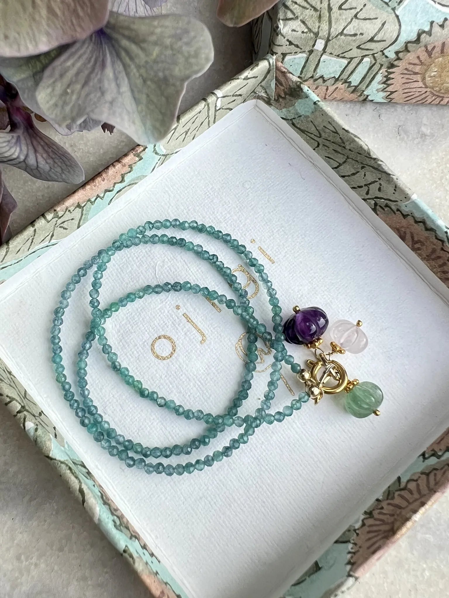 ojigi collier Diwali aventurine