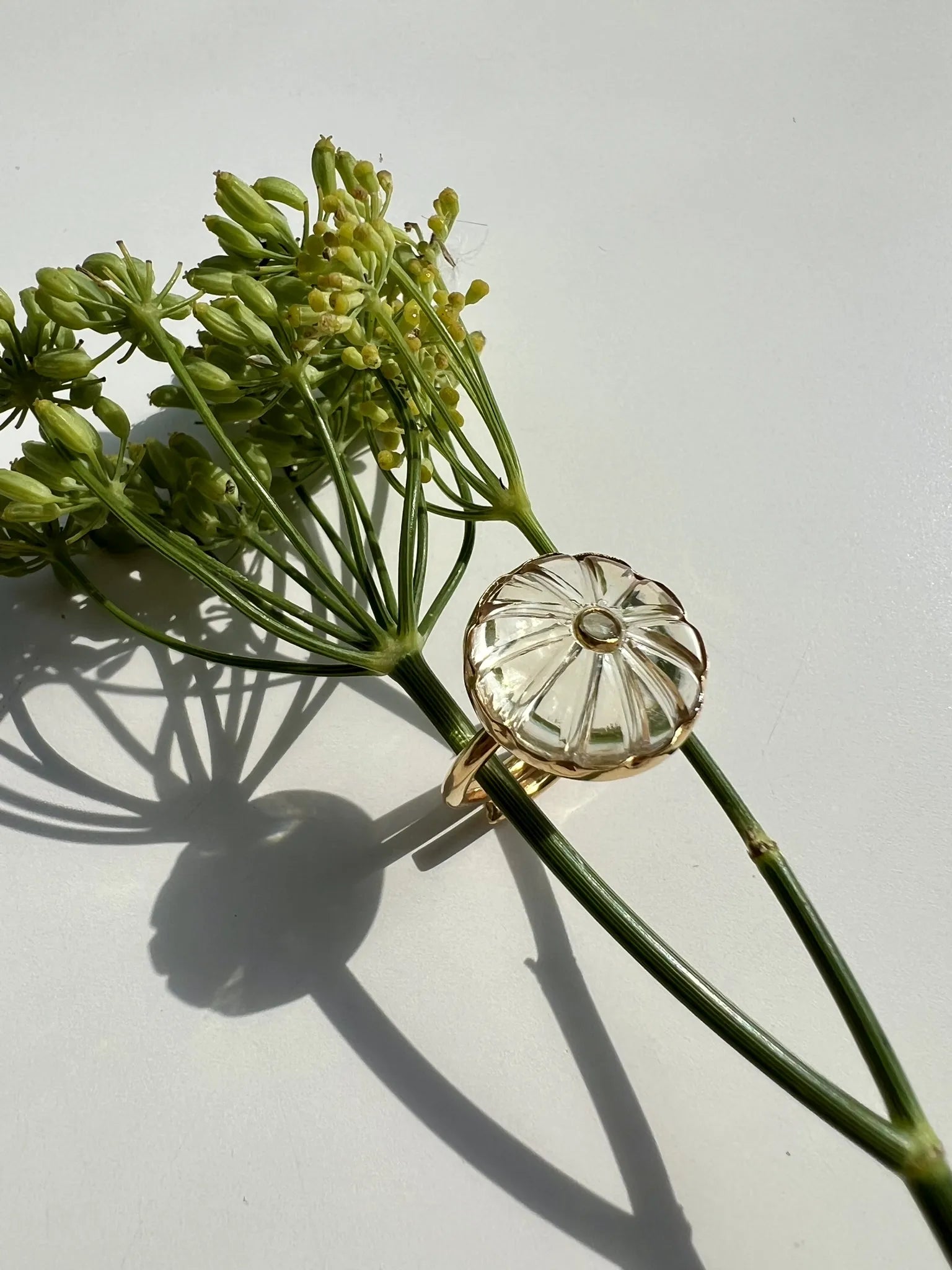 ojigi bague baie III citrine et topaze