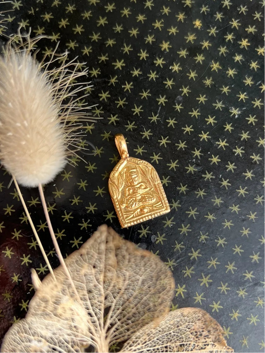 ojigi pendentif amulette Durga temple