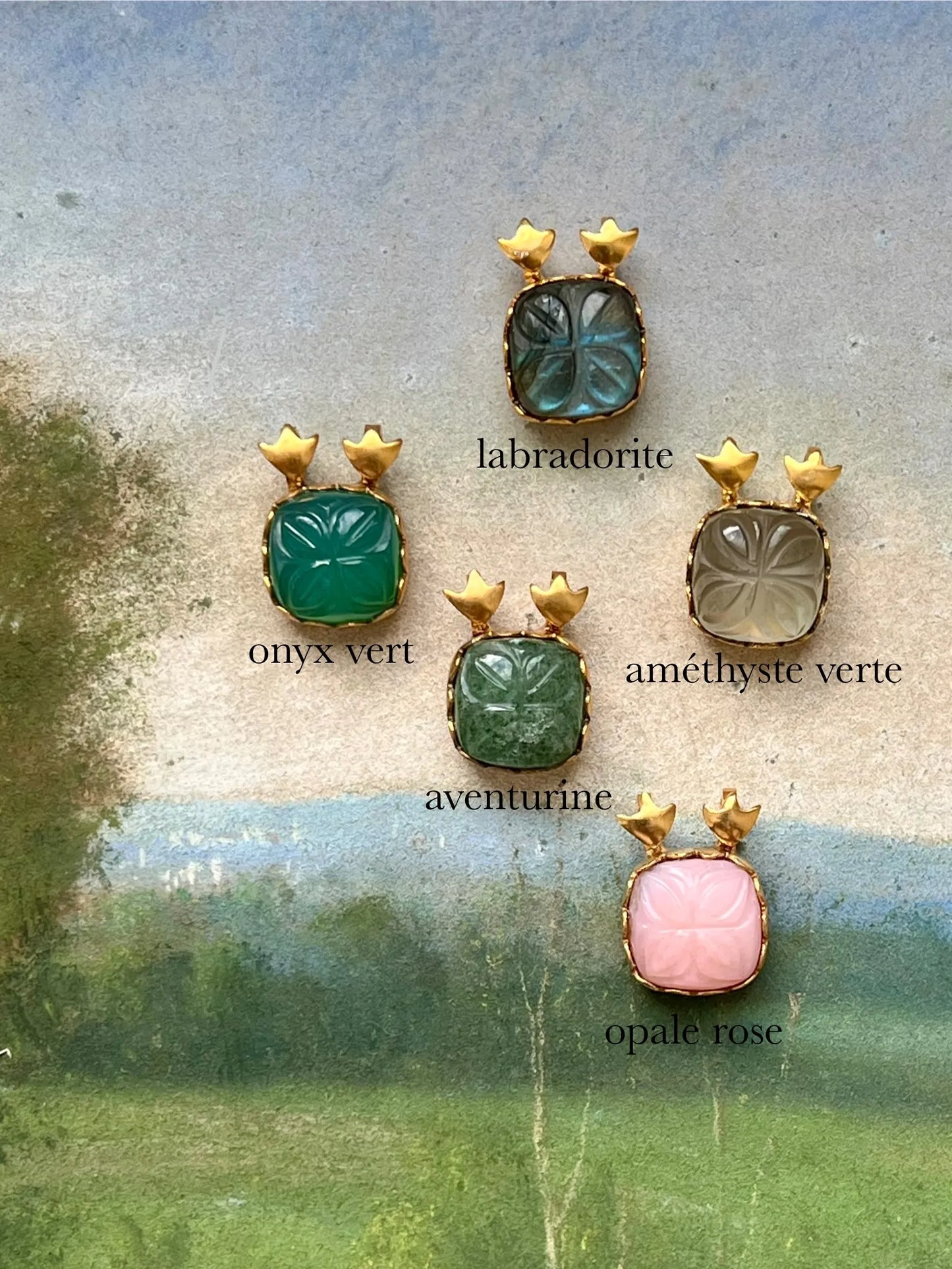 Pendentif DELIGHT - Carré