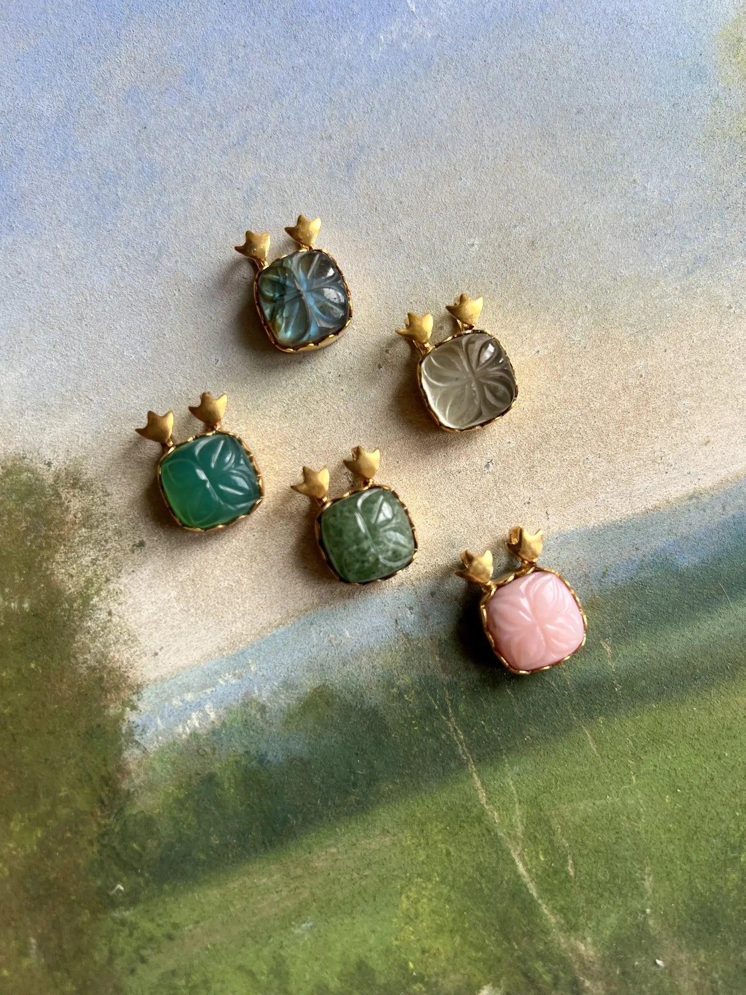 ojigi pendentif delight carré