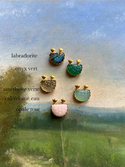 ojigi pendentif Delight demi lune