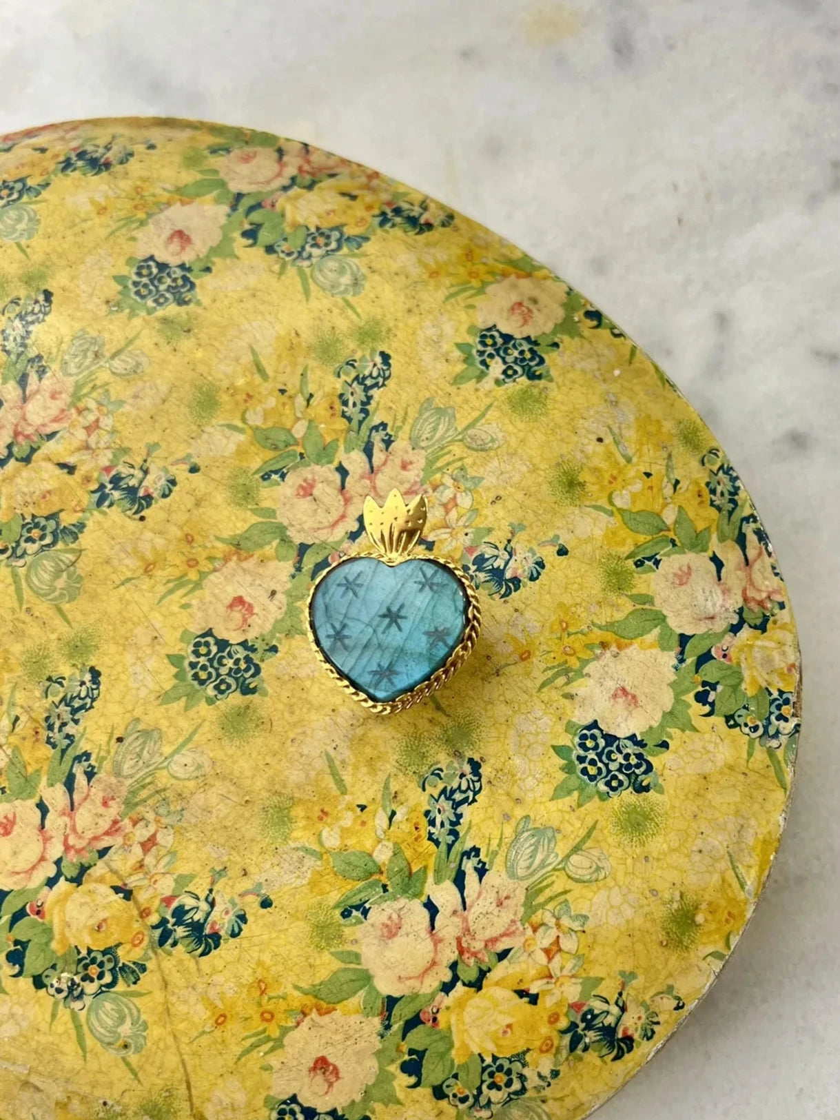 ojigi broche faites un vœu labradorite