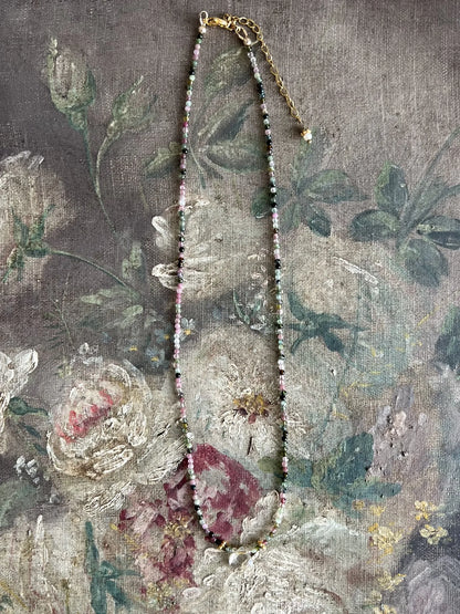 ojigi collier tourmaline et citrine