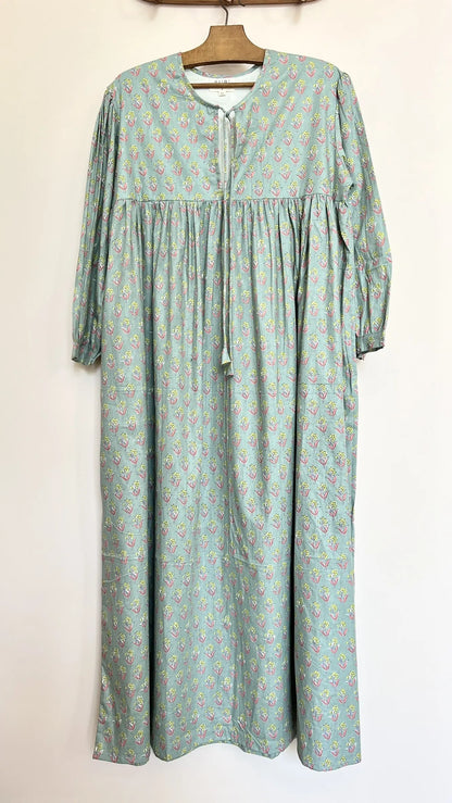 ojigi robe Eugénie vert de gris