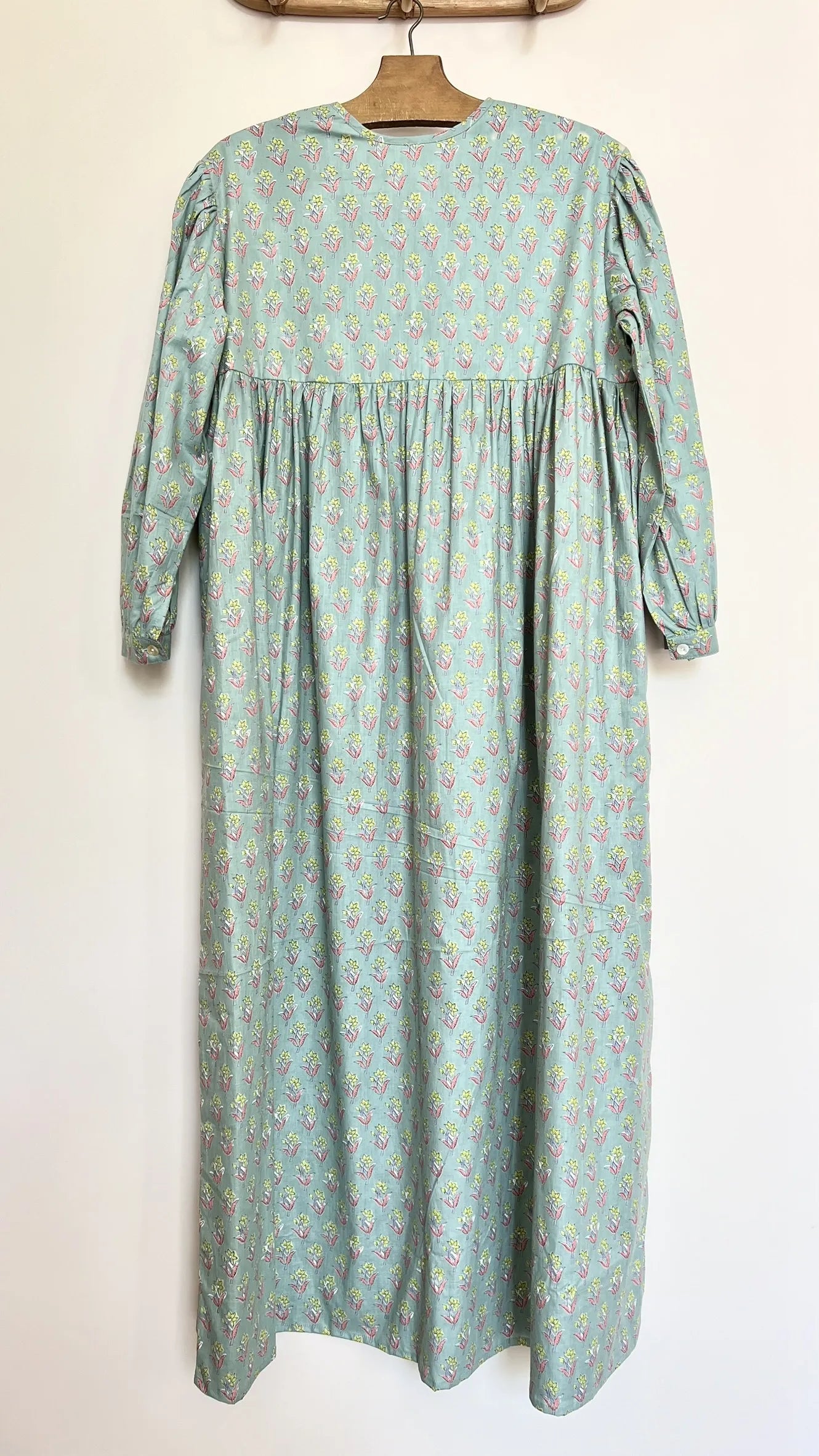 ojigi robe Eugénie vert de gris