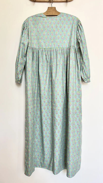 ojigi robe Eugénie vert de gris