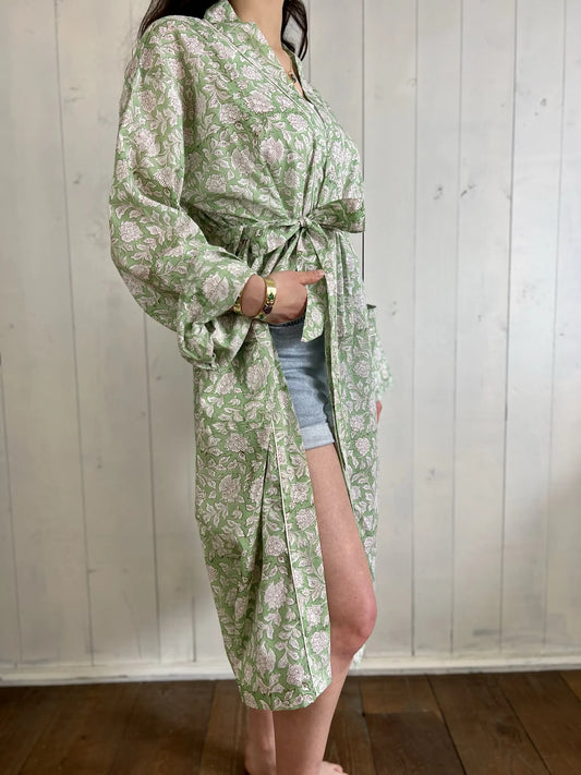 ojigi kimono goa vert