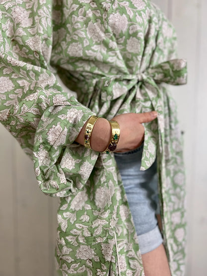 ojigi kimono goa vert