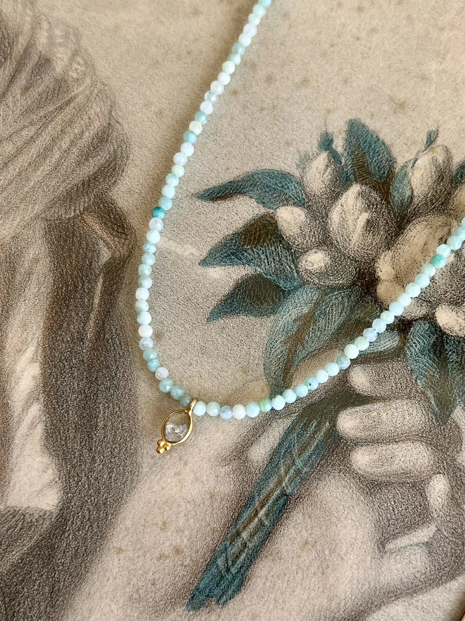 ojigi collier pondi amazonite