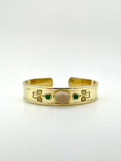ojigi jonc oxalis calcédoine rose onyx vert
