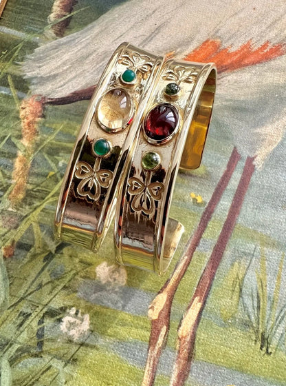 ojigi jonc oxalis citrine onyx vert