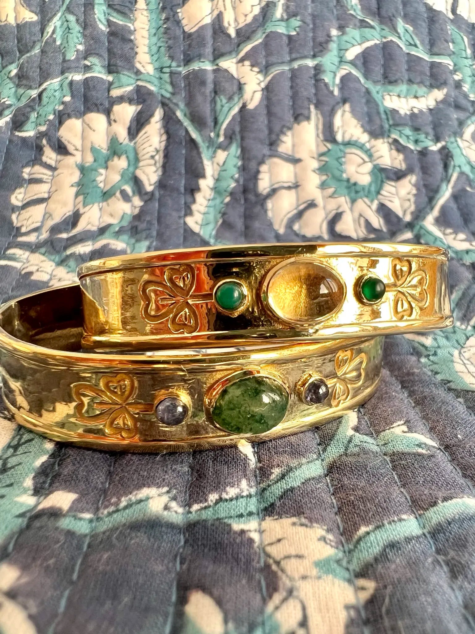 ojigi jonc oxalis citrine onyx vert